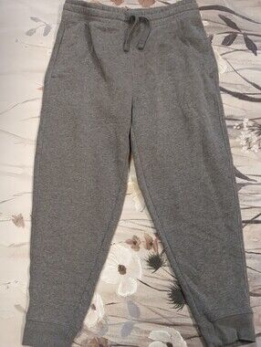 Old Navy Women's Heather Gray Drawstring Joggers